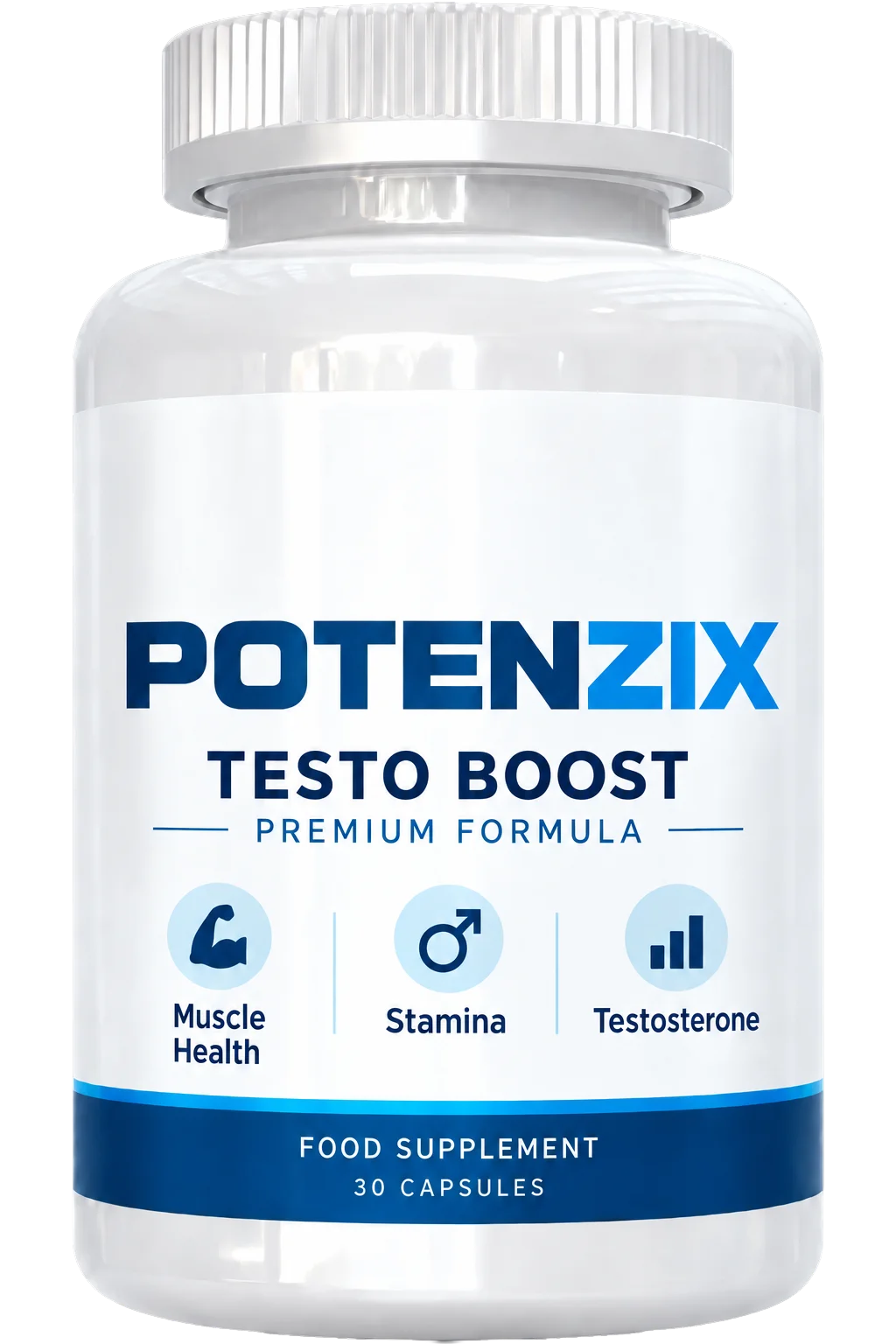 Potenzix® capsules and bottle